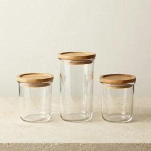 Clear Pantry Set